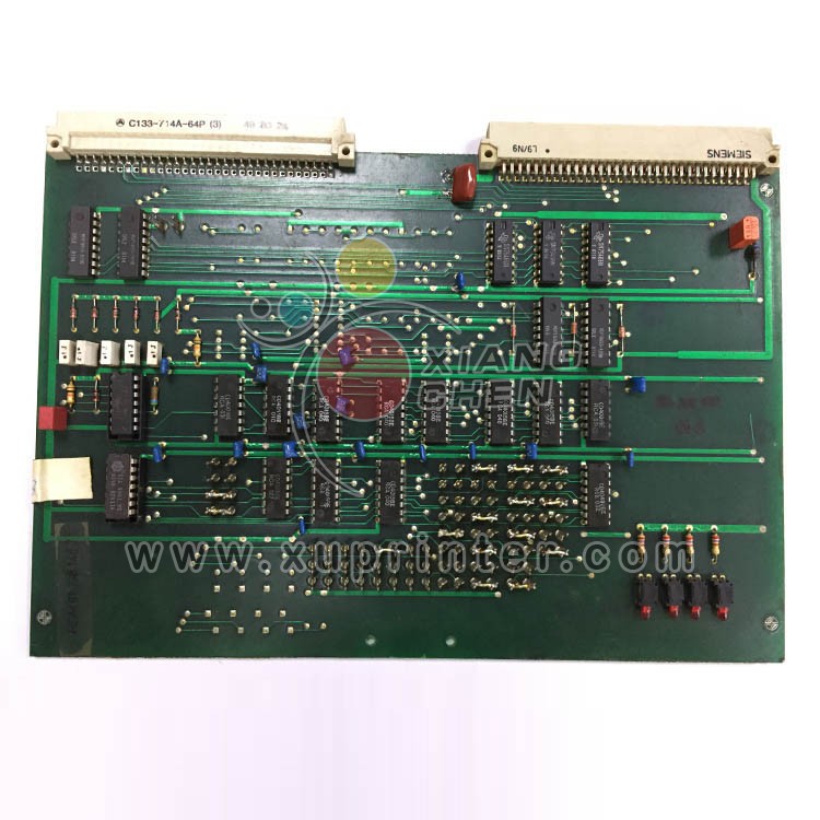 Heidelberg Plug-in Card for Ink Key Motors, 91.198.1463, Heidelberg circuit board