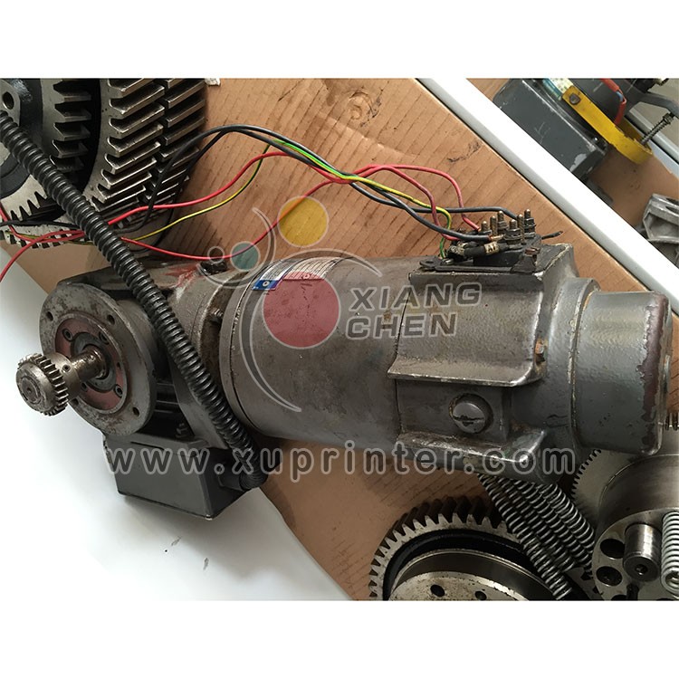 Heidelberg Water Pan Roller Motor, 91.198.1353, Heidelberg Offset Press Parts