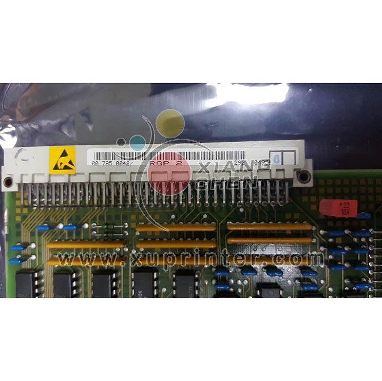 Heidelberg Flat Module RGP2, 00.785.0042, Heidelberg Circuit Board, Heidelberg Offset Machinery Parts