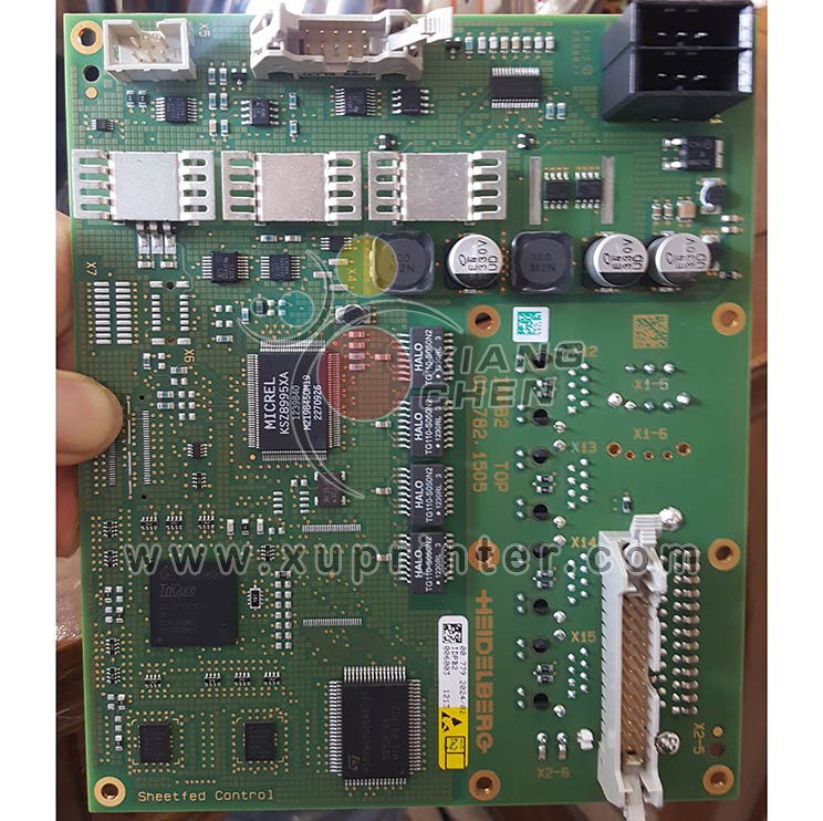 Heidelberg Flat Module IDPB2, 00.779.2024, Heidelberg Circuit Board, Heidelberg Machinery Parts