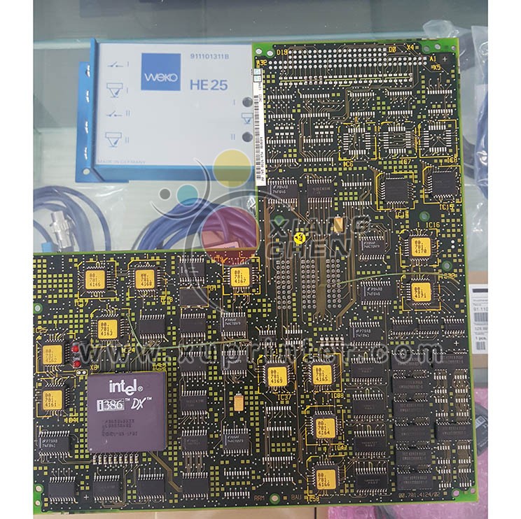 Heidelberg Flat Module RRM (RGP3), 00.785.0026, Heidelberg Circuit Board, Heidelberg Offset Machinery Parts