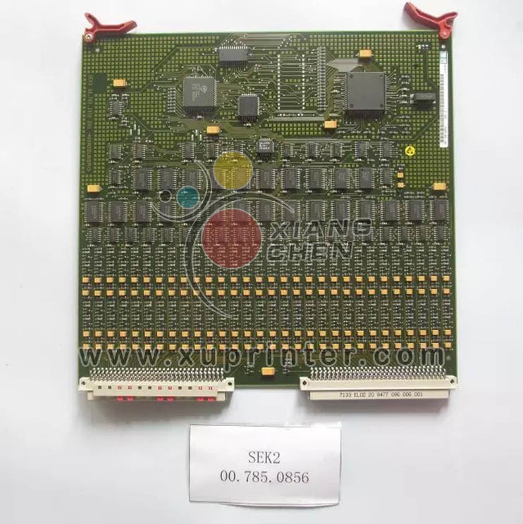 Heidelberg Circuit Board Flat Module SEK2 Bogen 00.785.0856 for Heidelberg Offset Machinery Parts