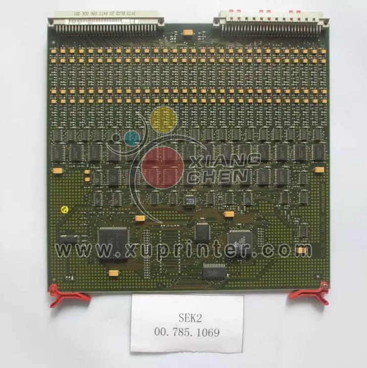 Heidelberg Circuit Board Flat Module SEK2 Bogen, 00.785.1069, Heidelberg Press Parts