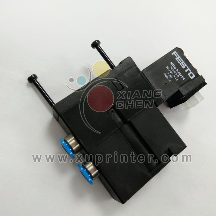 Heidelbreg Solenoid 4-2 Way Valve - 6mm Push Fits, M2.184.1121, Heidelberg Offset Press Parts