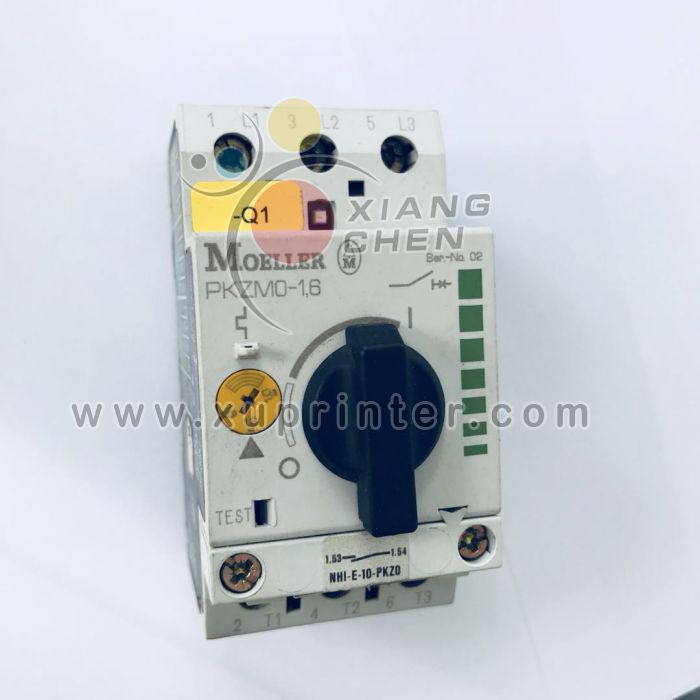 Автоматический выключатель двигателя Heidelberg Moeller PKZM0-1,6, Детали смещенного оборудования Heidelberg