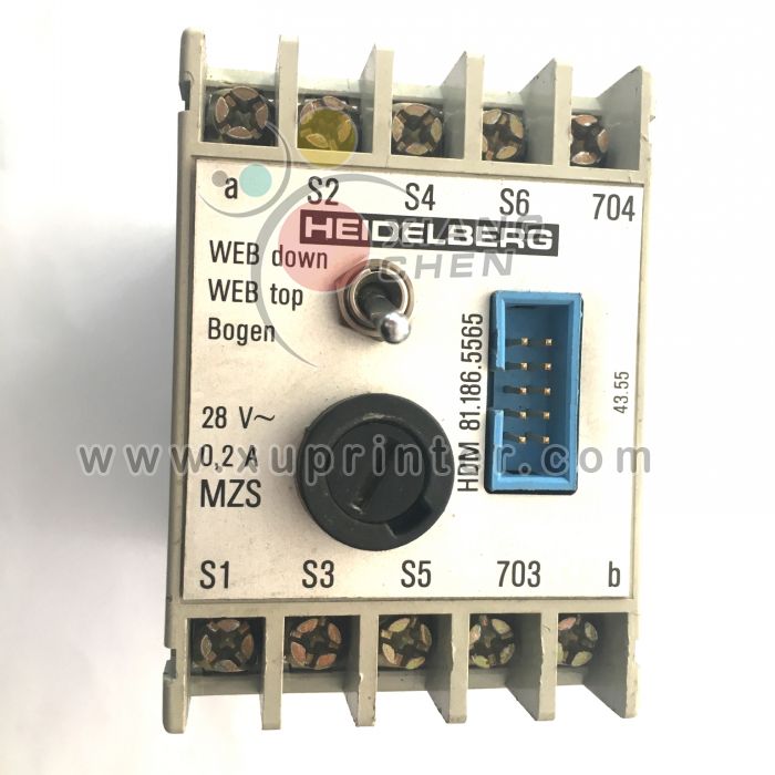 Heidelberg Optocoupler Module Mzs, 81.186.5565, Heidelberg SM102 Parts