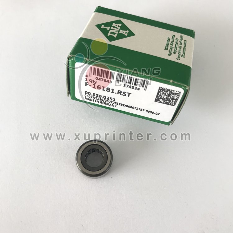 00.550.0251 Heidelberg Supporting Roller RST 8*17*11, INA F-16181, Heidelberg Bearing