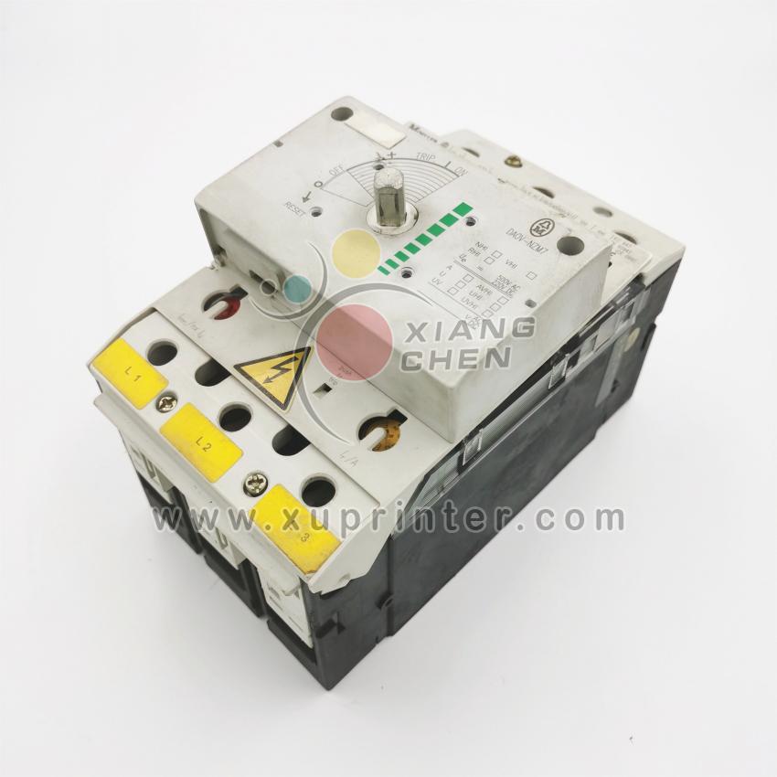 Used MOELLER Moeller NZM7-63N Circuit Breaker With Da-NZM7 Rotary Converter Quality Assurance