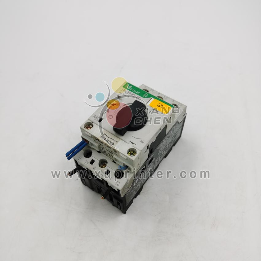 Used MOELLER Motor Protective Starter PKZM0-20 Q23 Rotary Knob Printing Machine