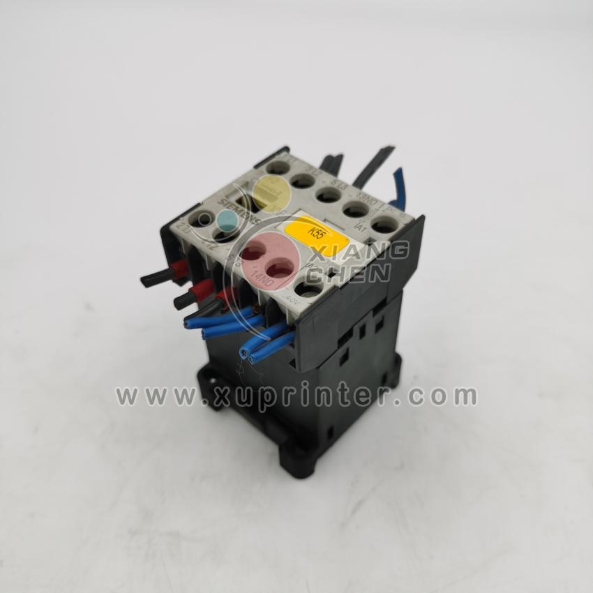Used Siemens Contactor Motor Starter 3TF2010-0FB4 Printing Machine Quality Assurance