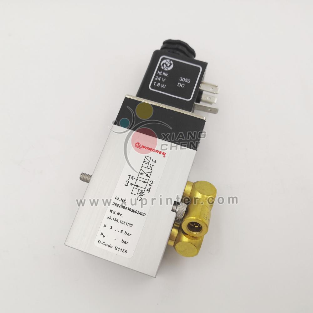 98.184.1051 4/2-way Valve 2625.484.0153 Heidelberg Machine Valve Machinery Parts