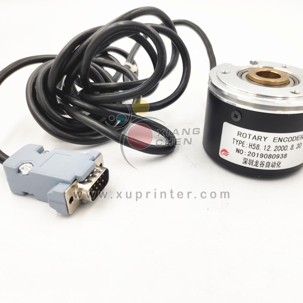 BHF 06.24G2000/407206 Rotary Encoder Shaft Incremetal Encoder Printing Machine Electronic Parts
