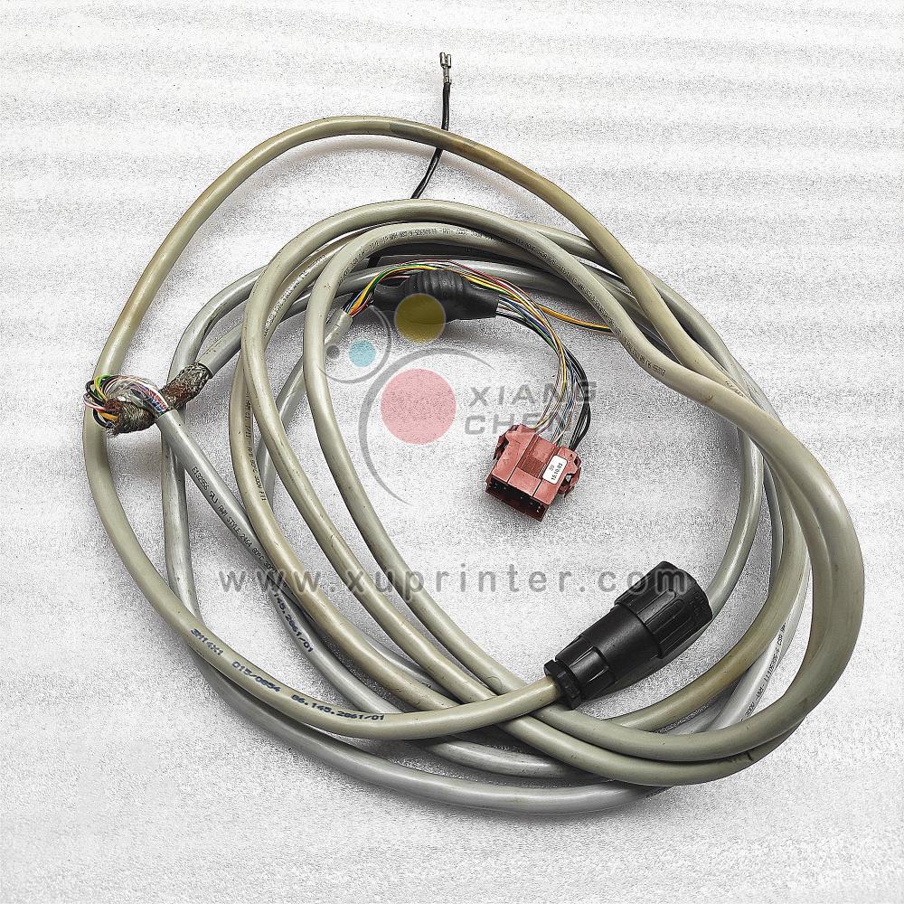 Кабель G6.145.2861/01 соединительная линия Antrieb Wendung P3 для деталей принтера Heidelberg SM52 G6.145.2861 провод