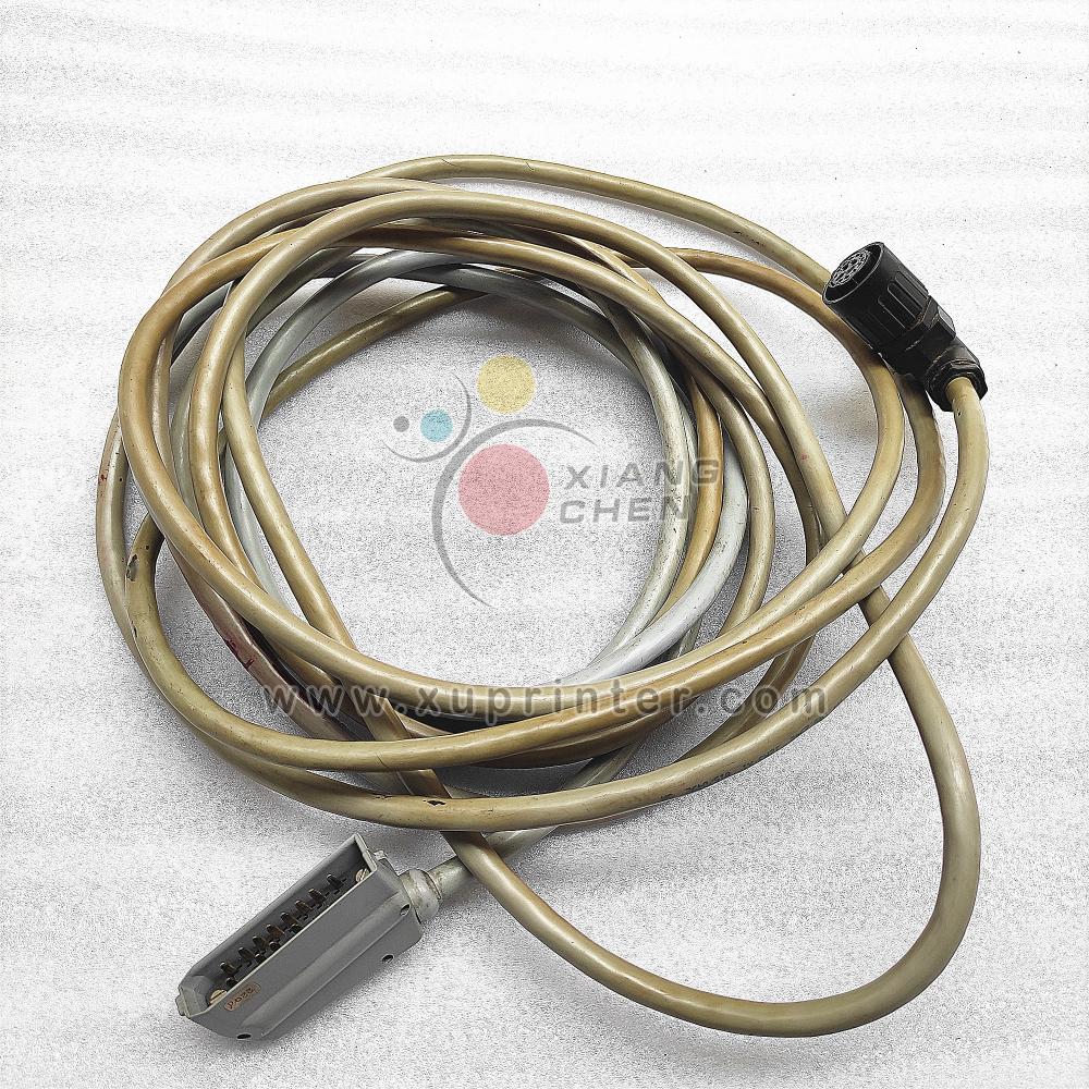 M4.145.2942 Connecting Line Saugwalze Stand For HD PM74CN SM74 SM74 PreDrupa 2008 Machine Wire Offset Press Parts Cable