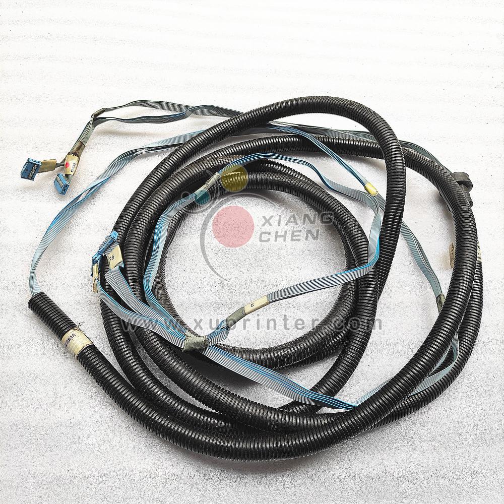 79.145.2912 Плоский кабель Kompaktpult для деталей принтера HD GTO52, оригинальный использованный соединительный провод