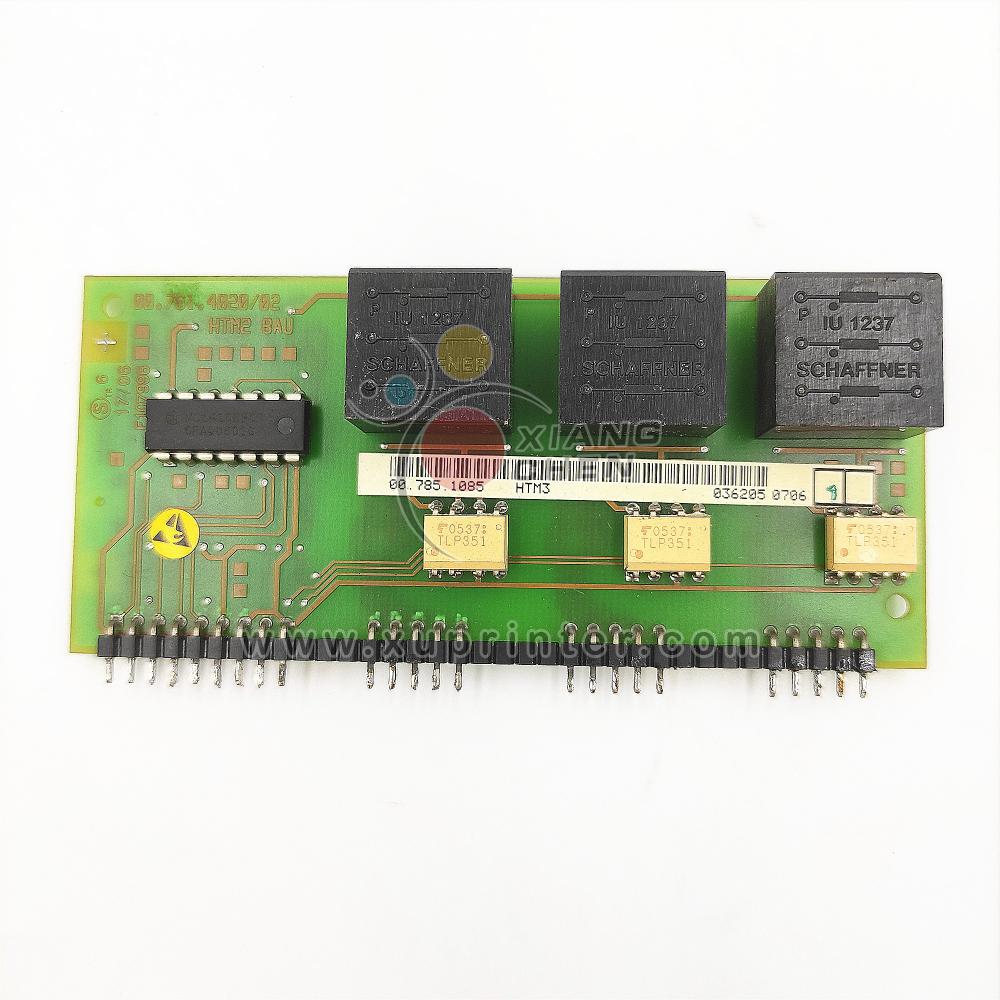 00.781.4020/02 Printed Circuit Board HTM2 BAU 00.781.4020 For Heidelberg Printer Accessories Board 00.785.1085 Flat Module