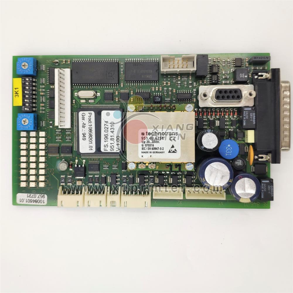FS.196.0274 Printed Circuit Board Control system TFZ20Cm Software Apply for Offset Printing Machine Spare Parts