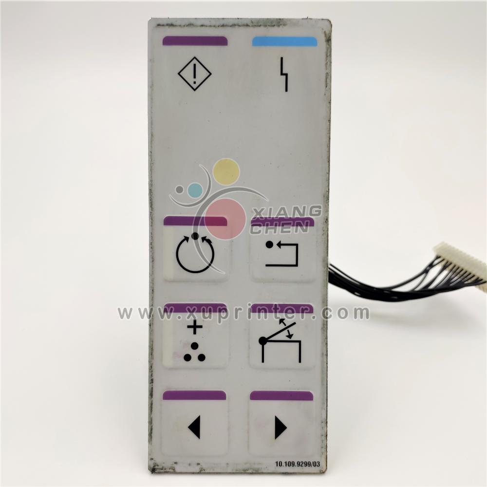10.109.9299 Heidelberg Operator Panel Touch-Sensitive Scherm Layout