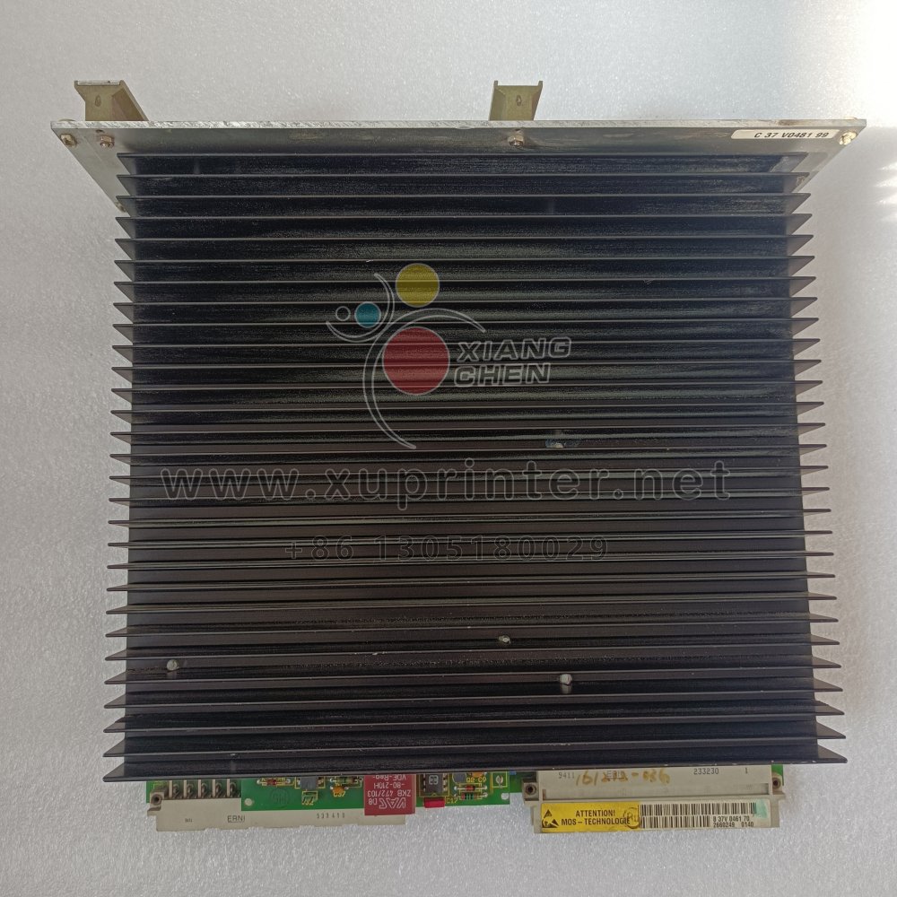 Original B37V046170 Drive Unit Circuit Board For Manroland Water Drive Motor 8d.37V70-0481 Offset Press Spare Parts