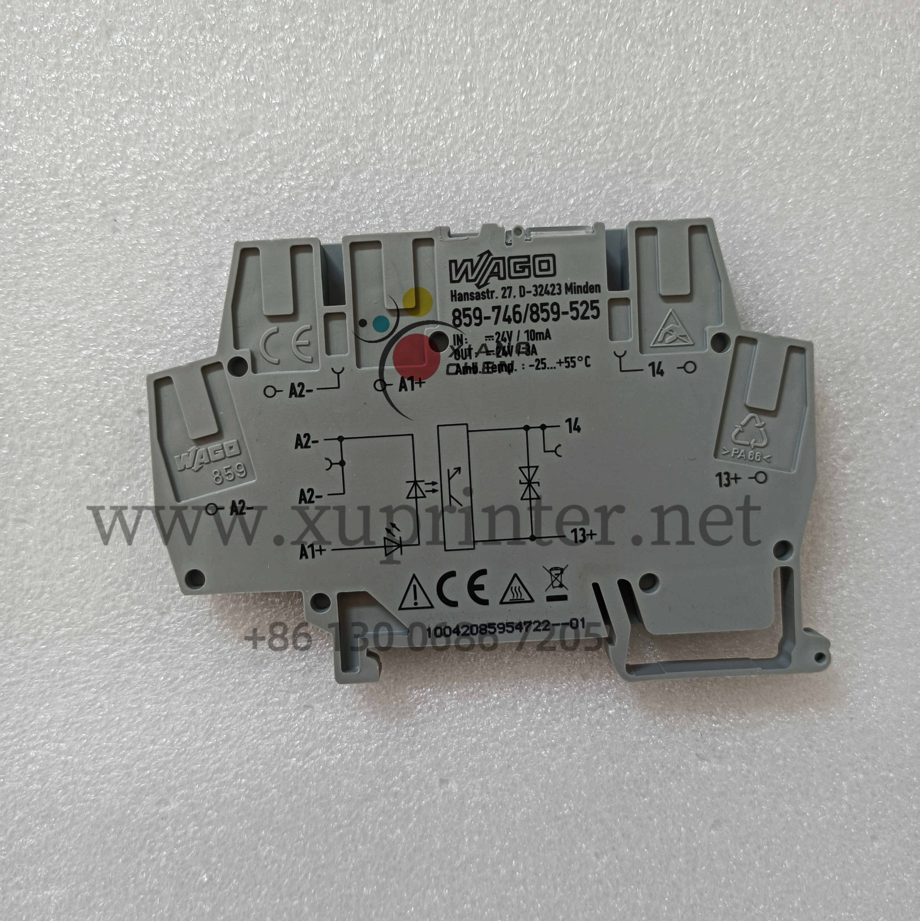 original New 859-746/859-525 Wiring Terminals Offset Printing Parts 859-746/859-525