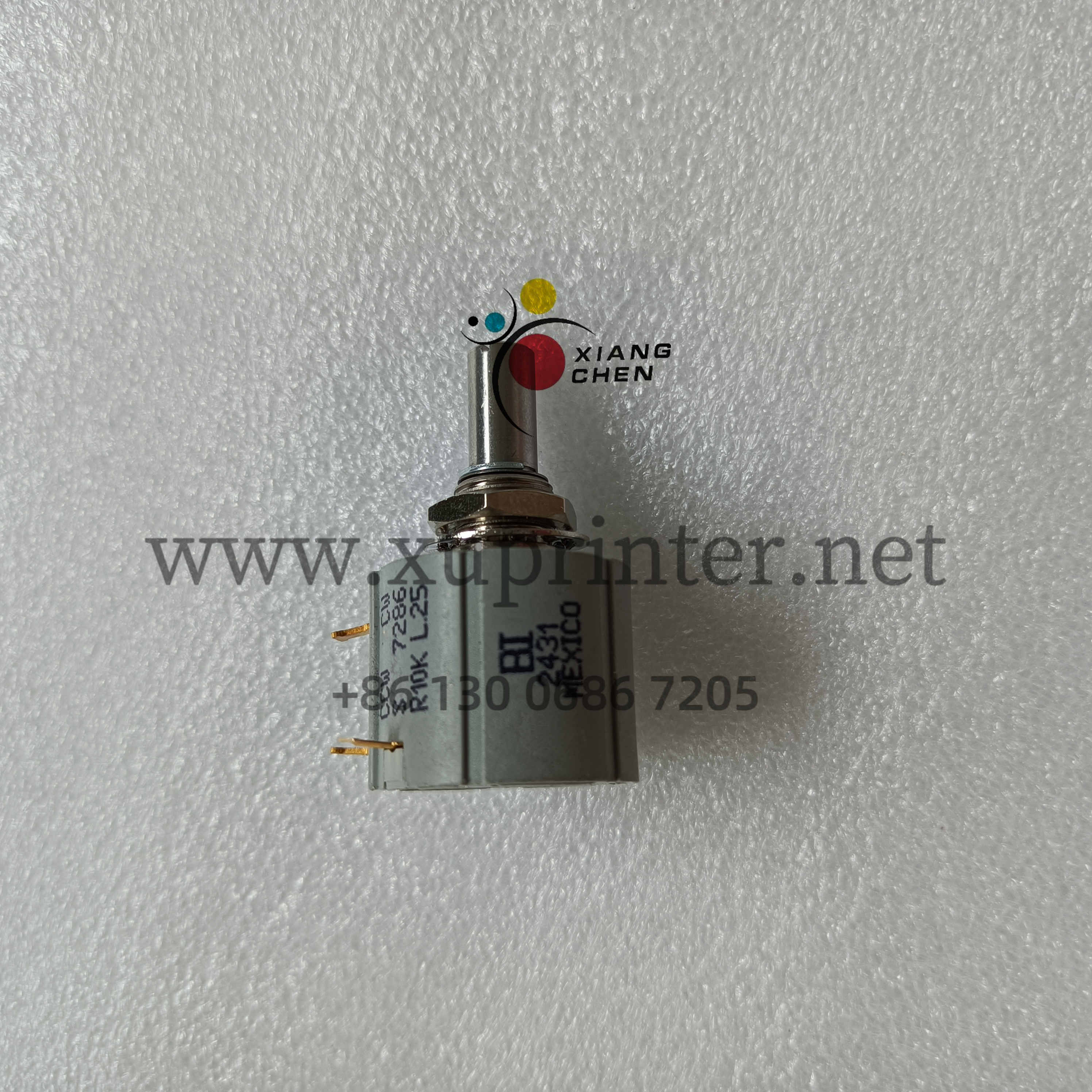 Импортный потенциометр 71.186.5172 R10K L.25 для офсетной печатной машины Heidelberg CD102 SM102