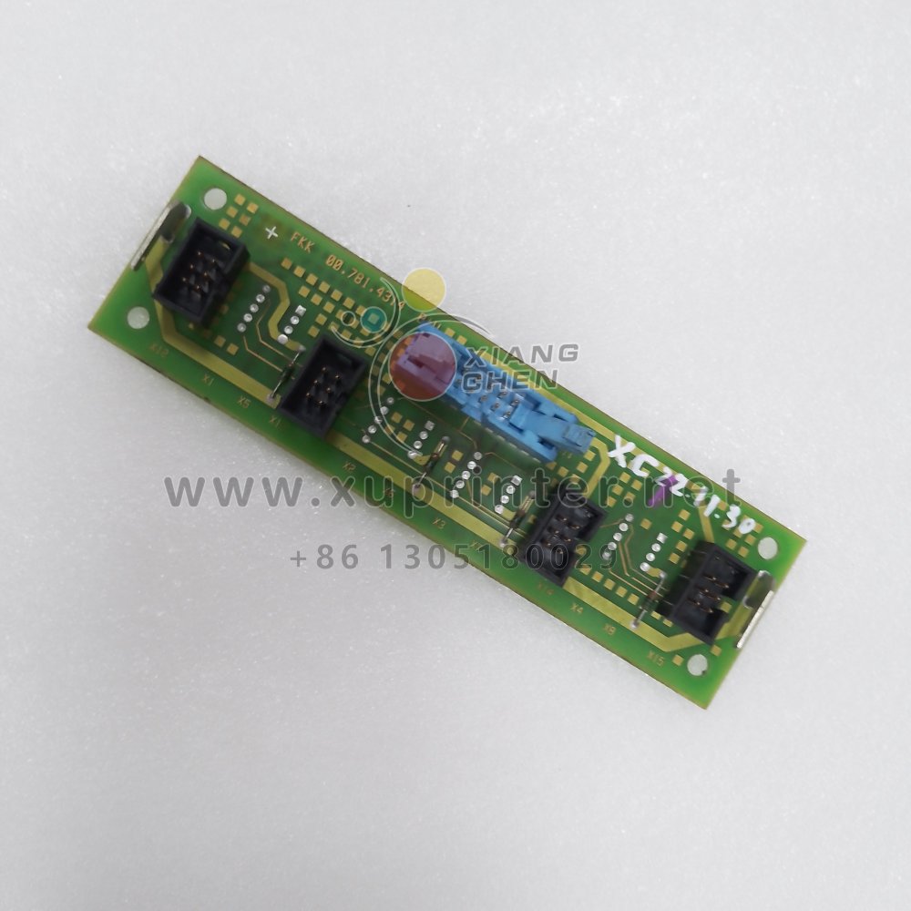 Printed Circuit Board 00.781.4314 Fkk Ink Key Control Card For Heidelberg SM102 CD102 SM74 Offset Press Parts