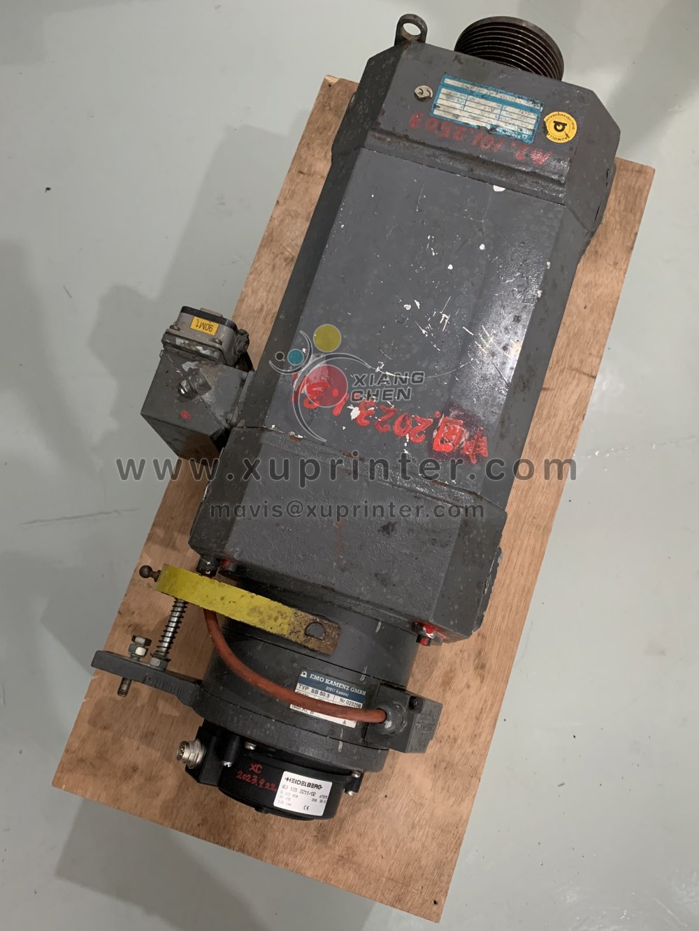 Original M2.101.2503 15kw Main Motor For Heidelberg SM74 Offset Press Parts