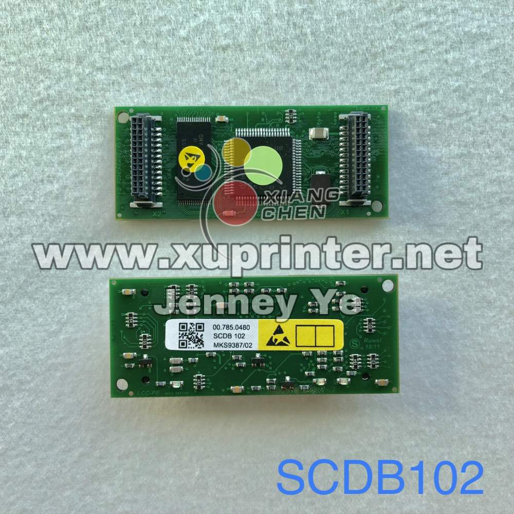 00.785.0480 Scdb102 Small Card for Heidelberg Ltk500-2 Circuit Board