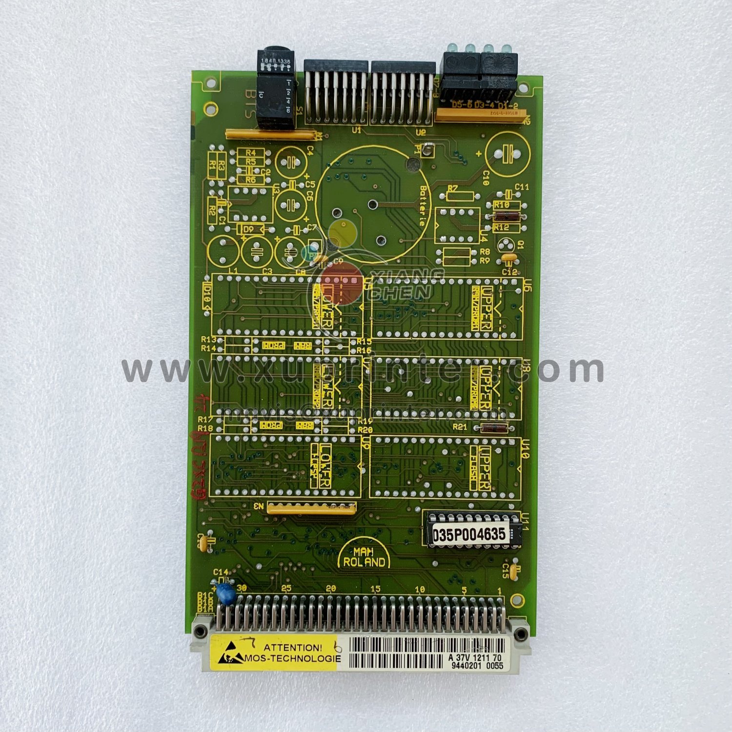 Original Used Circuit Board A37V121170 For Man Roland Offset Press Parts