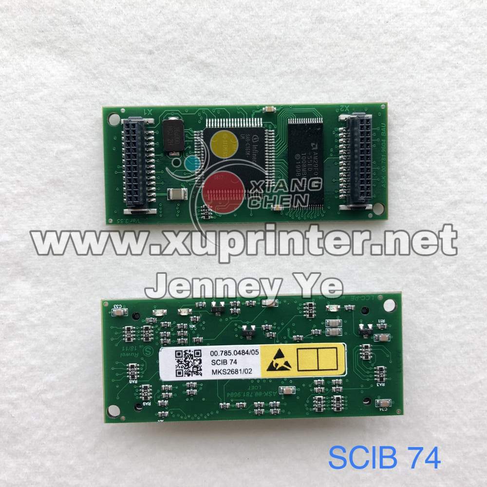 00.785.0484 Scib74 Small Board for Heidelberg Ltk500-2 Sm74 Pm74 Sm52