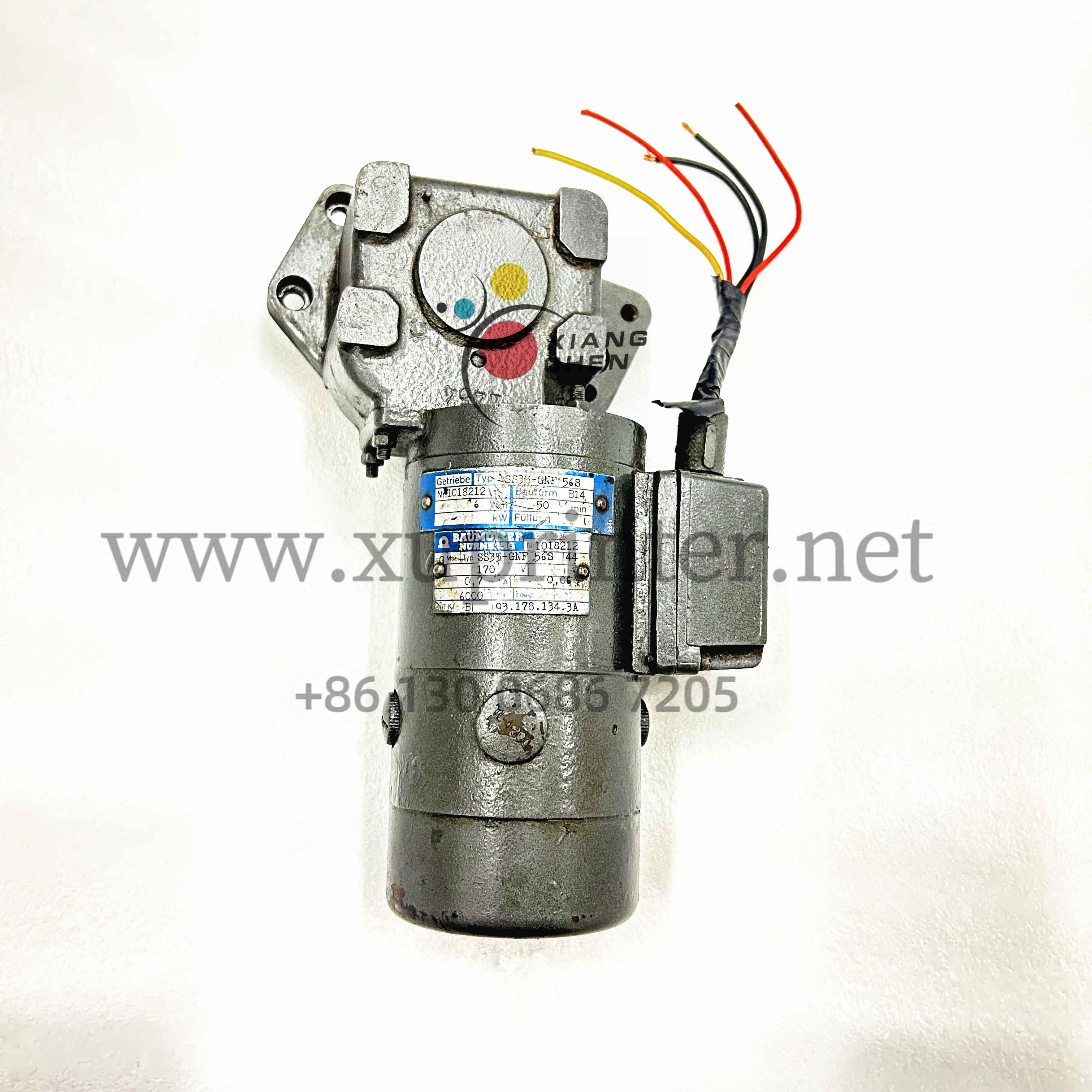 Original 93.178.1343 Dampening Ductor Motor Ss35-Gnf 56s for Heidelberg Offset Press Parts 93.178.1343/a Ss35gnf56s