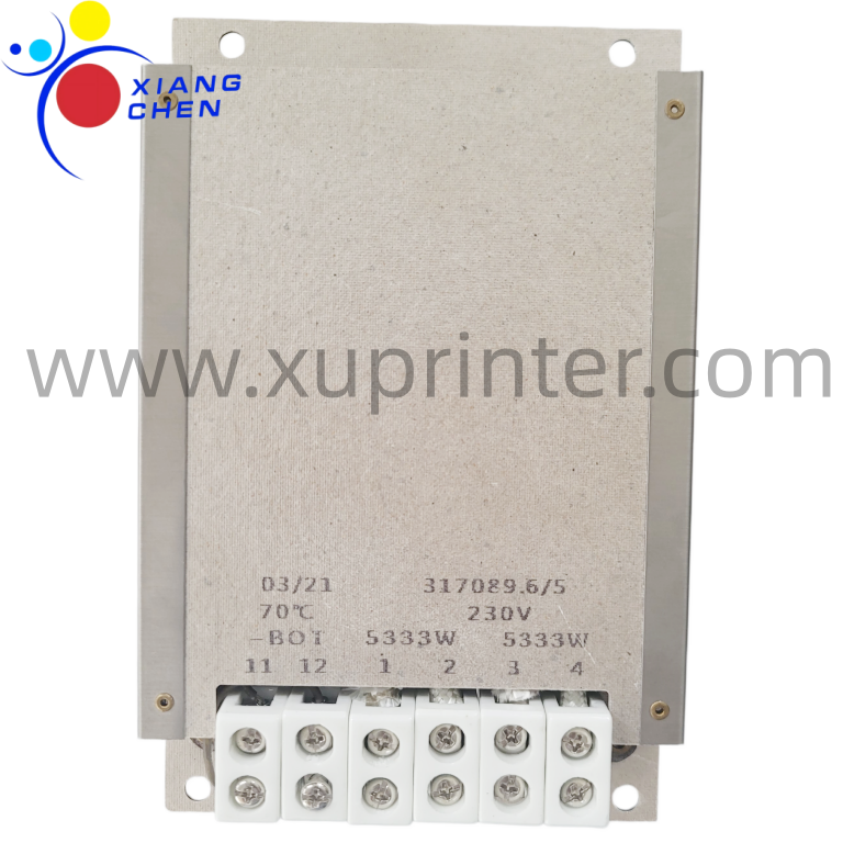 ER high quality F6.170.0781 Heating Resistor Box 317089.6/5 for Heidelberg Printing Machine Dryer Heater