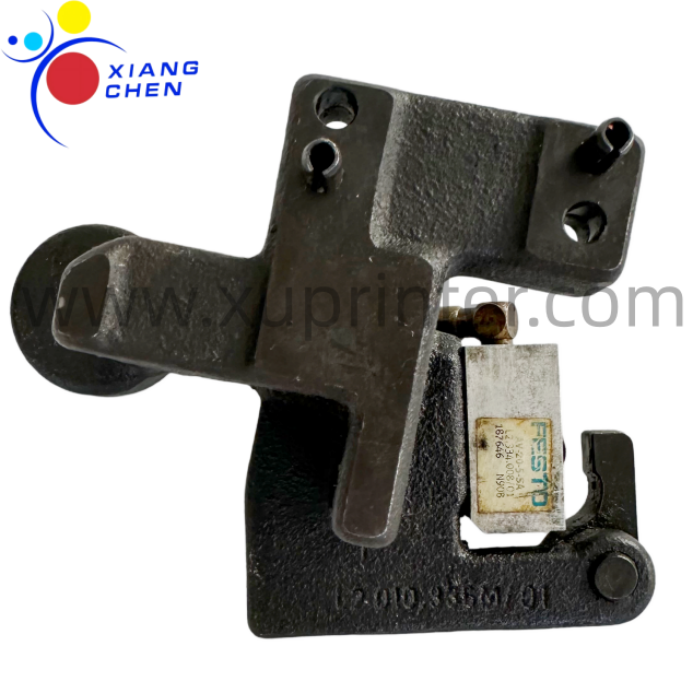ER Original Used Ink Roller Bracket Assembly L2.334.008 for Heidelberg CD74 Printing Machine