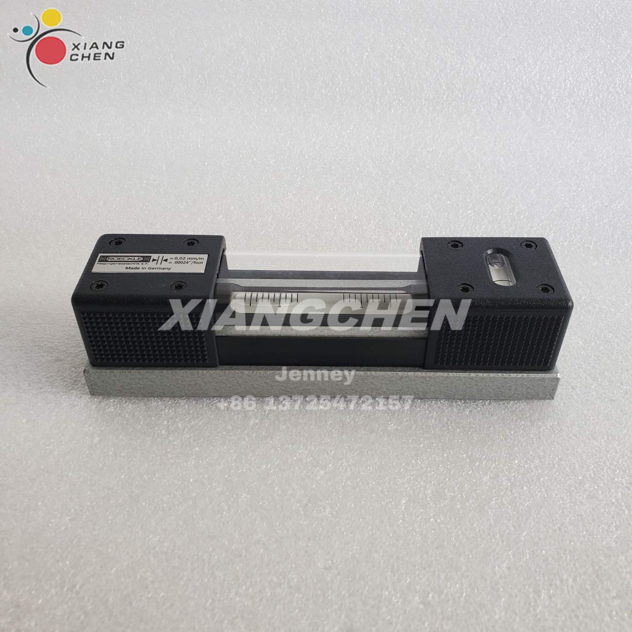 Horizontal Spirit Level CLASSIC With V-SLOT IN BASE 0.02 MM/M