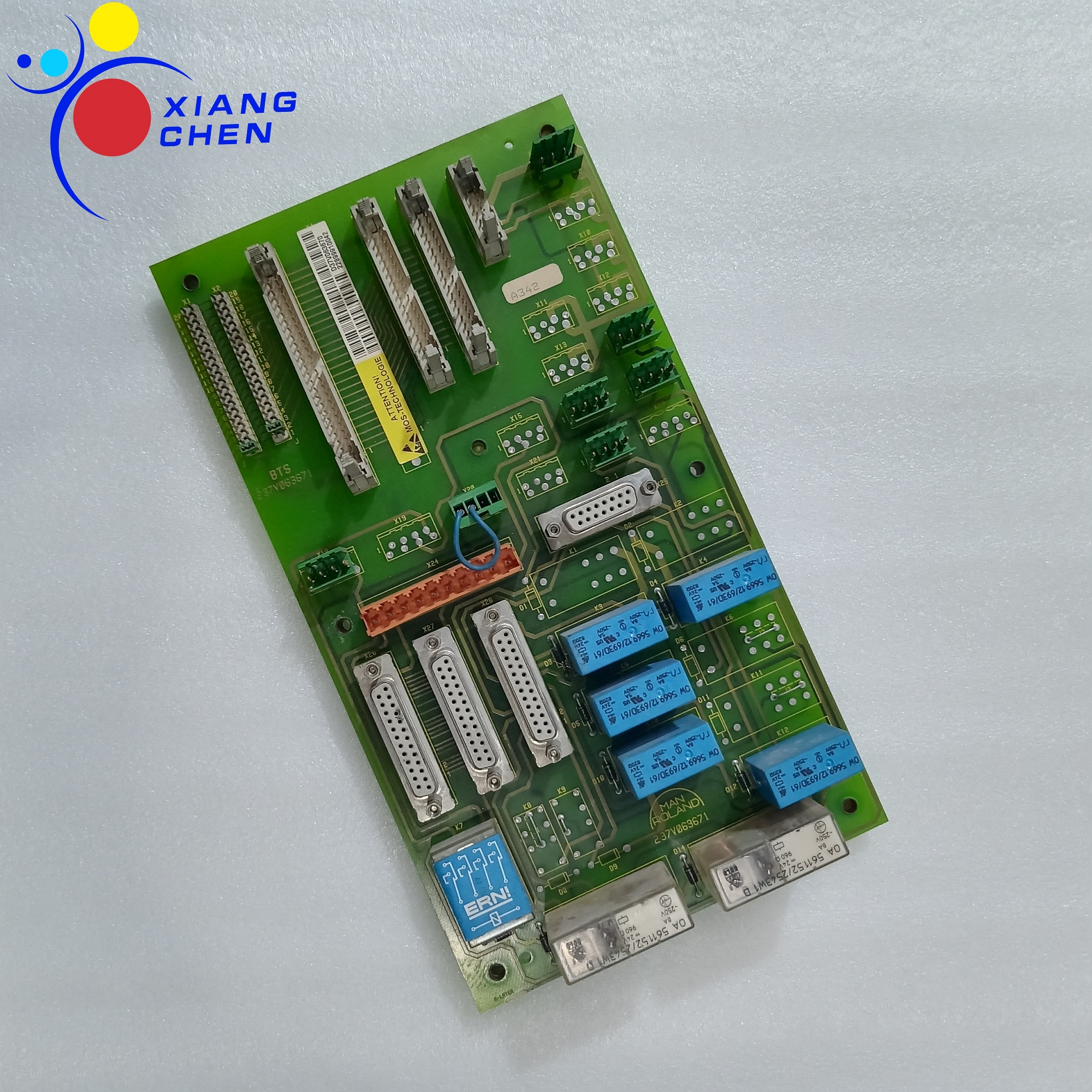 ER Original used Circuit Board D37V063670 for Man roland Offset Printing Machine