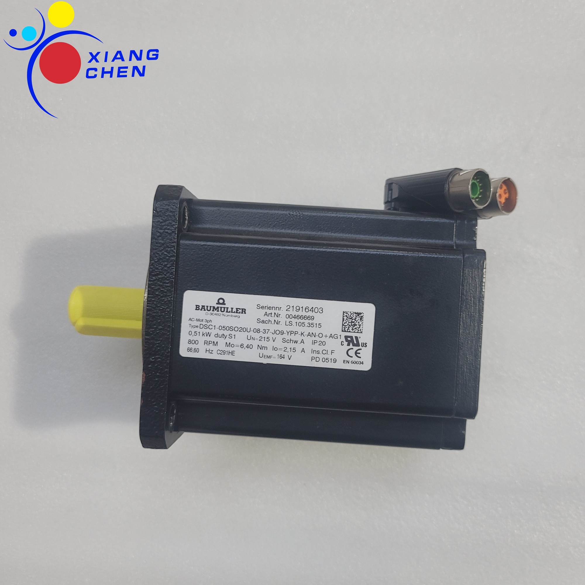 ER Original used Motor DSC1‑050S02U08‑37‑J09‑YPP‑K‑AN‑O+AG1 for Heidelberg offset printing part
